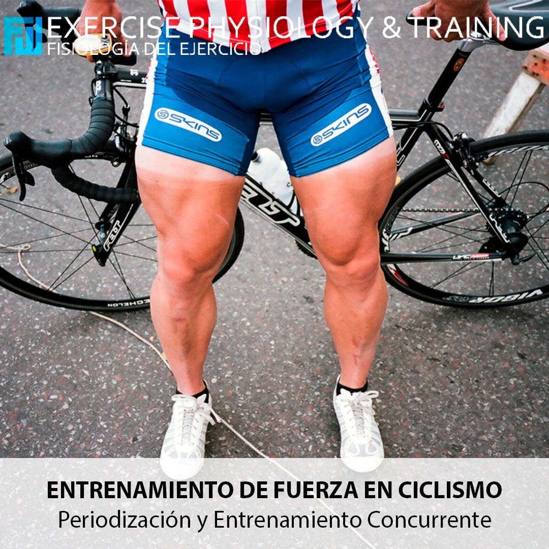 Entrenamiento de fuerza en ciclismo: periodización y entrenamiento concurrente