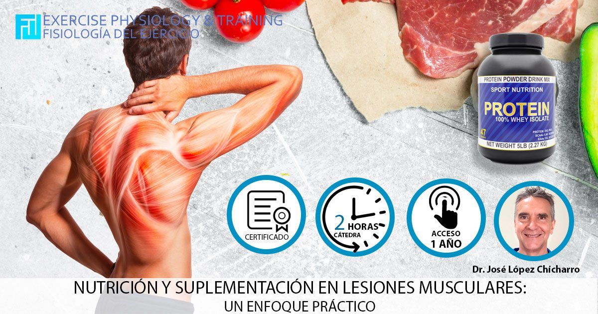 Nutrición en lesiones musculares