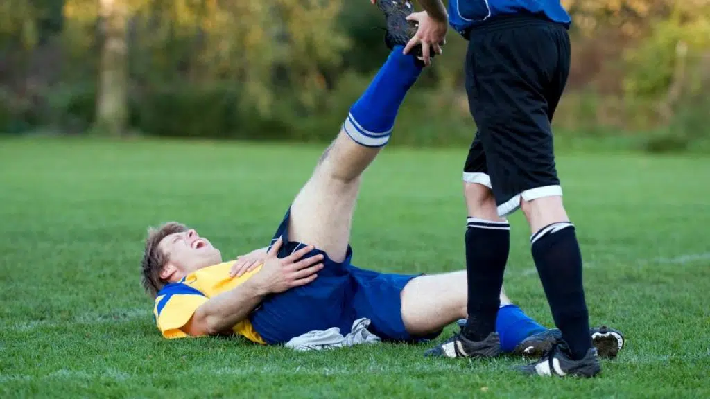 lesión muscular, fútbol