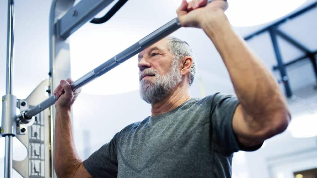 edad avanzada, mayor, fuerza