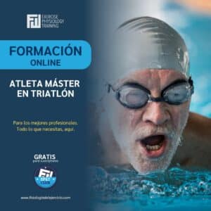 Atleta máster en triatlón