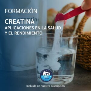 Formación creatina: rendimiento y salud