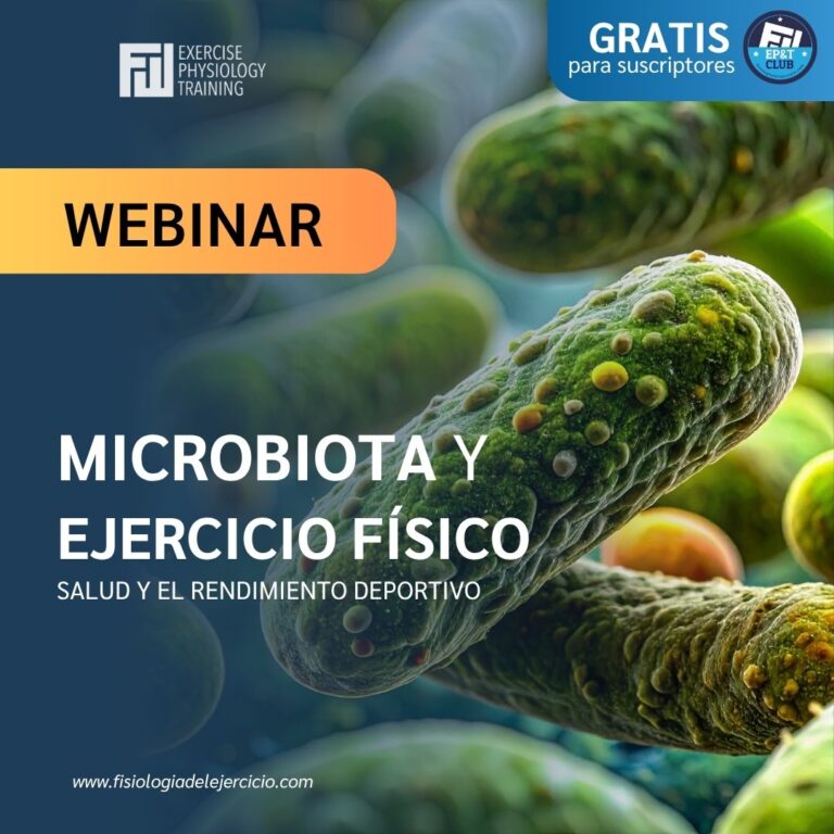 Webinar Microbiota y Ejercicio Físico